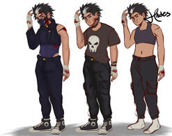 Character reference sheet